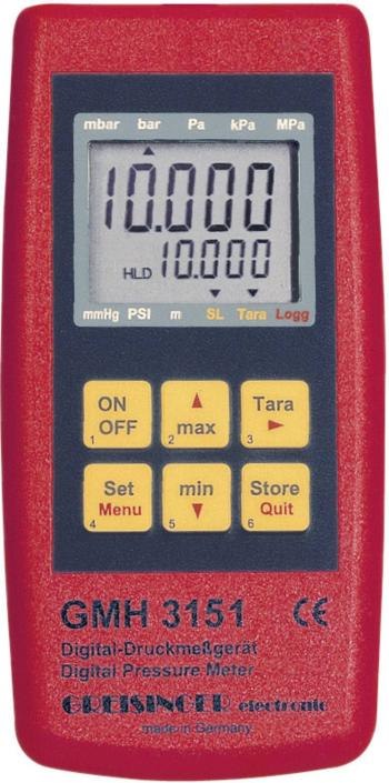 Greisinger GMH 3151 merač tlaku  atmosférický tlak 0.0025 - 0.6 bar