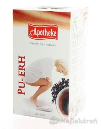 APOTHEKE PREMIER SELECTION ČAJ PU-ERH, 20x1,8g