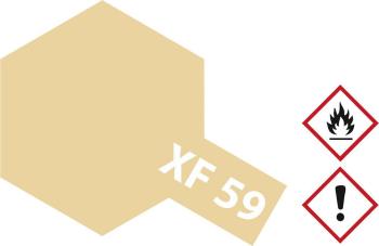 Tamiya akrylová farba púštne žltá (mat) XF-59 sklenená nádoba 23 ml