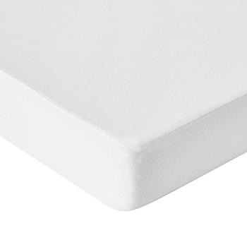 Blancheporte Meltonová absorpčná ochrana matraca 400g/m2, hĺbka rohov 30 cm biela 140x190cm