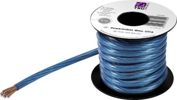 TRU COMPONENTS 1572241 ukostrovací kábel  1 x 6 mm² modrá, priehľadná 5 m