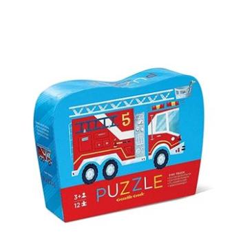 Mini puzzle – Hasičské auto  (12 ks) (732396411589)