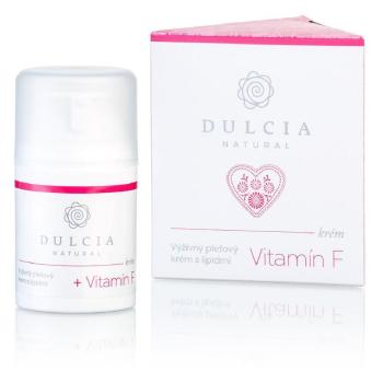 DULCIA Natural výživný pleťový krém s lipidmi a vitamínom F 50 ml