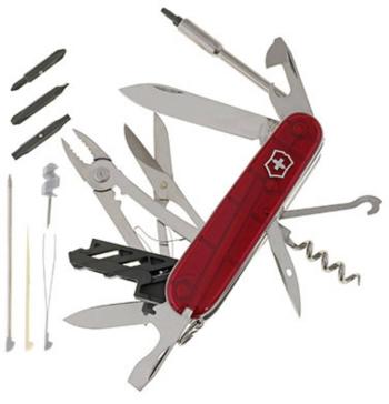 Victorinox Cyber-Tool 34 1.7725.T vreckový nôž  Počet funkcií 32 červená