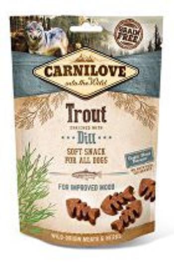 Carnilove Dog Semi Moist Snack Trout & Dill 200g + Množstevná zľava