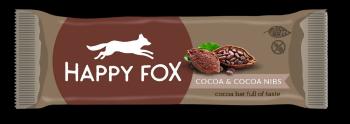 HAPPYLIFE Happy Fox Kakaová tyčinka s kakaovými bôbami 50 g