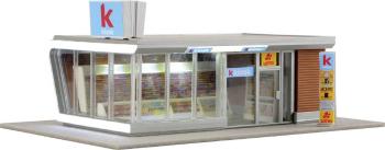 Kibri 39009 H0 Moderný kiosk vrátane LED osvetlenia