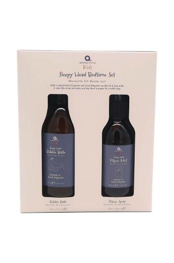 Súprava perličkového kúpeľa a vankúšovej hmly Aroma Home Kids Sleepy Head Bedtime Set 150 + 100 ml