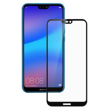 3D Tvrdené sklo Huawei P20 Lite čierne