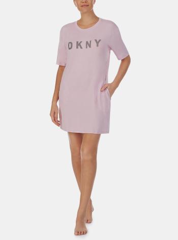 Ružová nočná košeľa DKNY