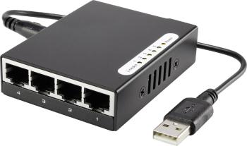 Renkforce RF-4451433 sieťový switch 5 portů 100 MBit/s USB napájanie