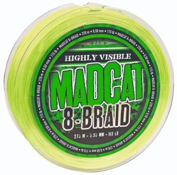 MADCAT 8-Braid Hi Vis Yellow 0,60 mm 61,2 kg 270 m