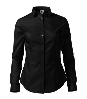 MALFINI Dámska košeľa s dlhým rukávom Style - Čierna | M