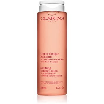 Clarins Cleansing Soothing Toning Lotion čistiace a upokojujúce tonikum pre citlivú a suchú pleť 200 ml