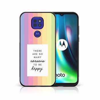 MY ART Silikónový kryt Motorola Moto G9 Play / E7 Plus REASONS (040)