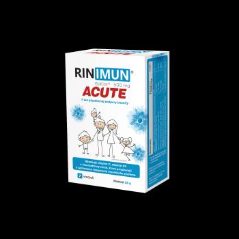 Rinimun ACUTE 7 dní bioaktívnej podpory imunity 7 vrecúšok