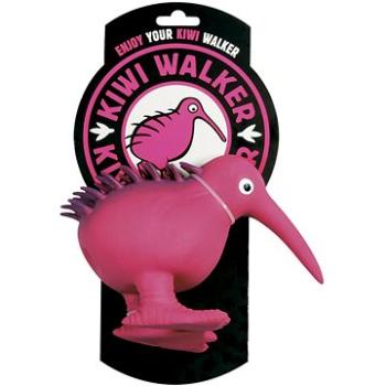 Kiwi Walker Latexová hračka pískacia Kiwi Ružová L 13,5 cm (8596080000051)