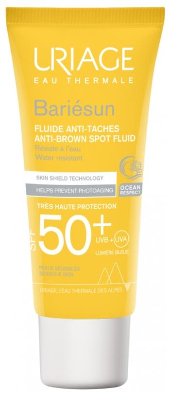 Uriage Ochranný fluid proti pigmentovým škvrnám SPF 50+ Bariesun (Anti-Brown Spot Fluid) 40 ml