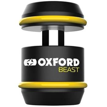 OXFORD BEAST LOCK, (čierna/žltá) (M005-207)