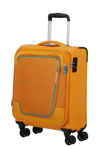 American Tourister Kabinový cestovní kufr Pulsonic EXP S 40,5/43,5 l - žlutá