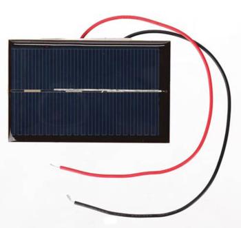 Velleman SOL4N polykryštalický solárny panel  2 V