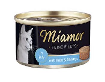 Miamor Cat Filet tuniak v konzerve + krevety 100g + Množstevná zľava