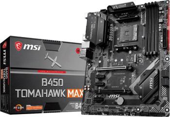 MSI Gaming B450 Tomahawk Max Základná doska Socket AMD AM4 Tvarový faktor ATX Čipová sada základnej dosky AMD® B450