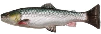 Savage gear gumová nástraha 3d craft trout pulsetail green silver - 16 cm 35 g