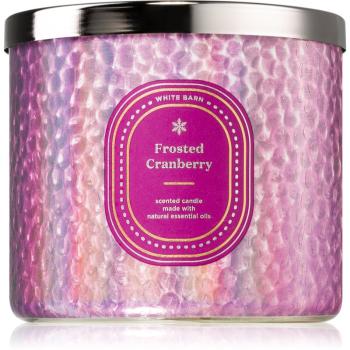 Bath & Body Works Frosted Cranberry vonná sviečka 411 g