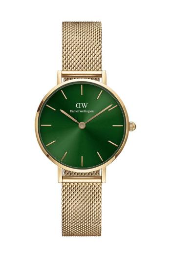 Hodinky Daniel Wellington Petite Emerald 28 dámske, zlatá farba