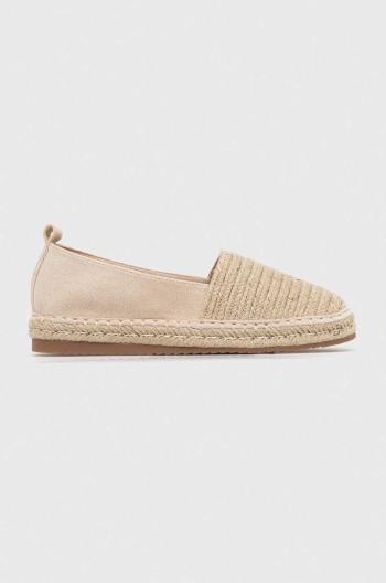 Espadrilky Answear Lab béžová farba