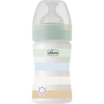 Chicco Well-being dojčenská fľaša Blue 0 m+ 150 ml