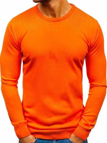 Oranžový pánsky sveter BOLF 2300