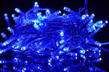 Nexos 42980 Vianočné LED osvetlenie - 1,35 m, 10 LED, modrá