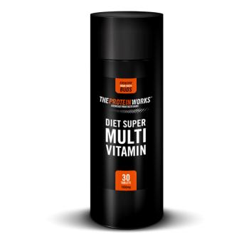 Diet super multivitamin - The Protein Works, 30tbl