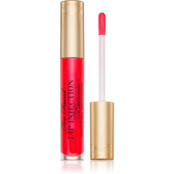 Too Faced Lip Injection Extreme Lip Plumper hydratačný lesk na pery so zväčšujúcim efektom odtieň Strawberry Kiss 4 g