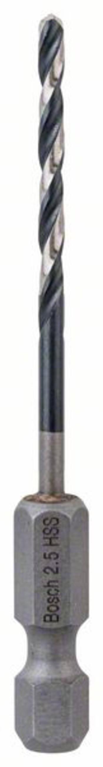 Bosch Accessories 2608577047  kovový špirálový vrták  2.50 mm Celková dĺžka 69 mm  DIN 338  1 ks