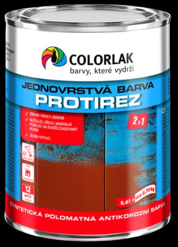 COLORLAK PROTIREZ S2015 - Syntetická antikorózna farba 2v1 RAL 7016 - antracitová šedá 0,6 L