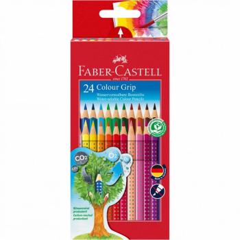 FABER-CASTELL PASTELKY AKVARELOVE COLOUR GRIP 24 FAREBNE SET