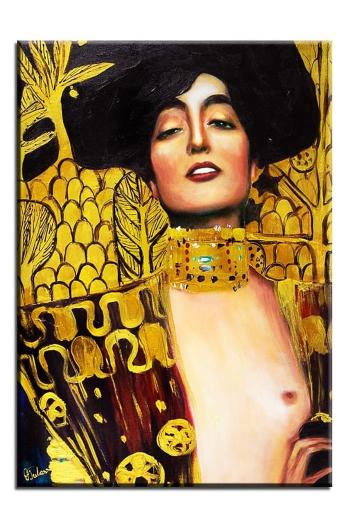 Olejomaľba Gustav Klimt  Judith I