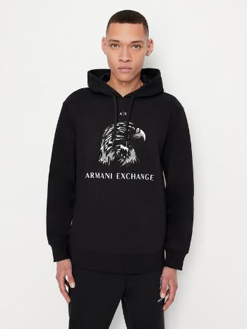 Armani Exchange Mikina Čierna