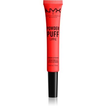 NYX Professional Makeup Powder Puff Lippie rúž s hubkovým aplikátorom odtieň 17 Crushing Hard 12 ml