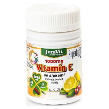 JUTAVIT Vitamín C so šípkami 1000 mg 30 tabliet