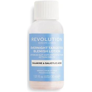 REVOLUTION SKINCARE Overnight Targeted Blemish Lotion 30 ml (5057566126007) + ZDARMA Paletka očných tieňov REVOLUTION