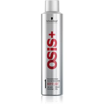 Schwarzkopf Professional Osis+ Keep It Light lak na vlasy s ľahkou fixáciou pre vlasy namáhané teplom 300 ml