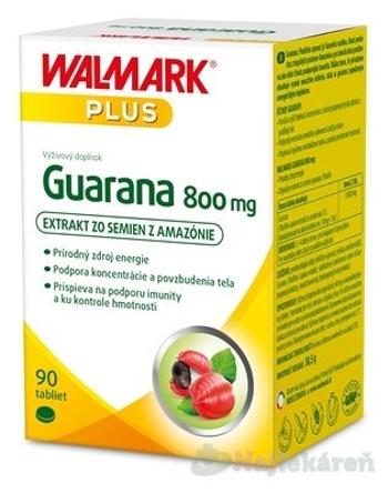 WALMARK Guarana 800 mg, tbl 1x90 ks