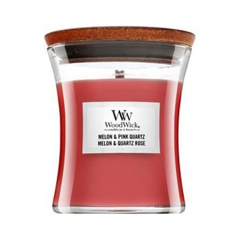 Woodwick Melon & Pink vonná sviečka 85 g