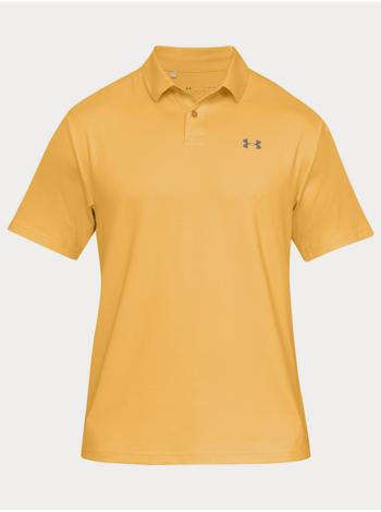 Polokošele pre mužov Under Armour - oranžová