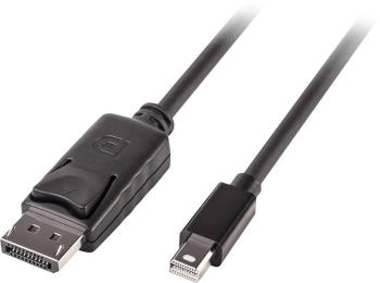LINDY Mini-DisplayPort / DisplayPort káblový adaptér #####Mini DisplayPort Stecker, #####DisplayPort Stecker 5.00 m čier