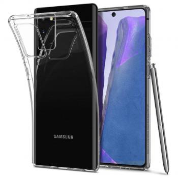 Spigen Liquid Crystal silikónový kryt na Samsung Galaxy Note 20, priesvitný (ACS01415)
